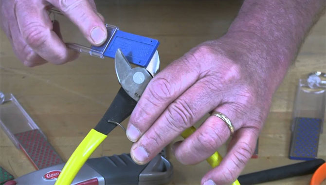 Sharpening of Existing Diagonal Cutter