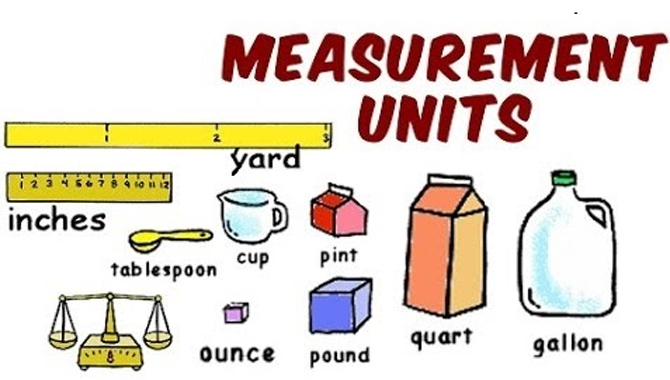 Measuring units