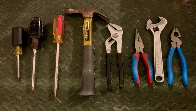 Tools Required For The Job