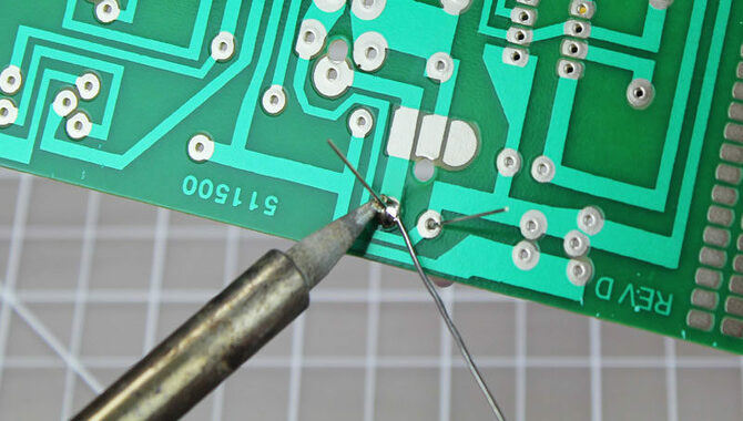 Hold It In Place Right After Applying Solder