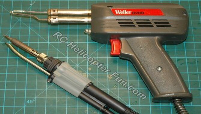 How A Soldering Gun Differs From A Soldering Iron