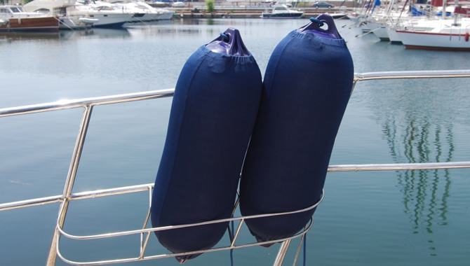 Sweatpants As A Fabric of Boat Fender Covers