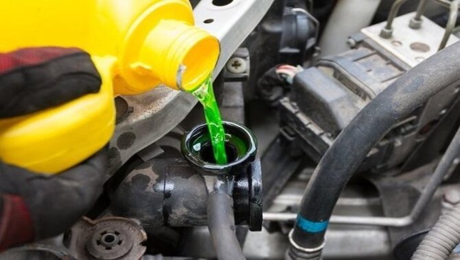 Refill The Coolant And Oil
