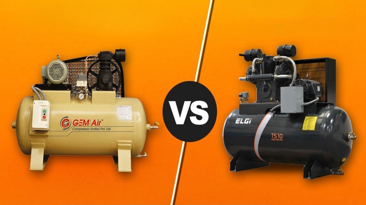 Comparing Single-Stage & Two-Stage Air Compressors